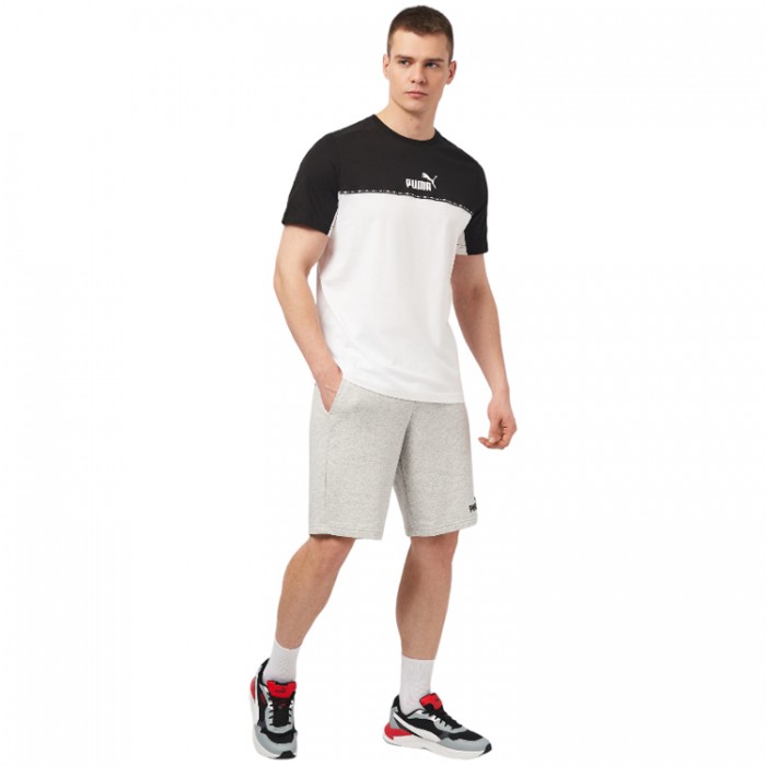 Футболка Puma ESS BLOCK x TAPE Tee 67334101 - изображение №5