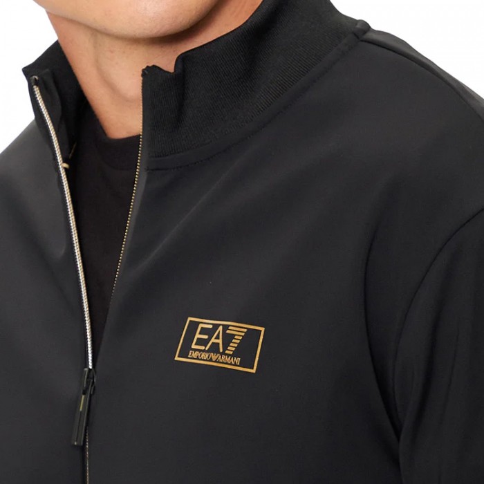 Hanorac EA7 EMPORIO ARMANI Gold Label Zip-Up Sweatshirt 7M000034-AF10343-UC001 - 3