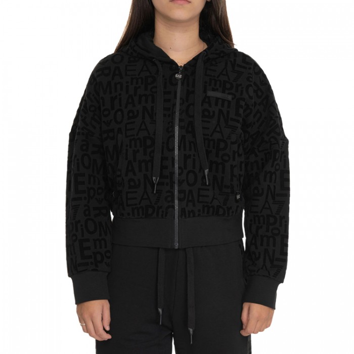 Толстовка EA7 EMPORIO ARMANI SWEATSHIRT HOOD W 7W000007-AF10195-UC001 - 2