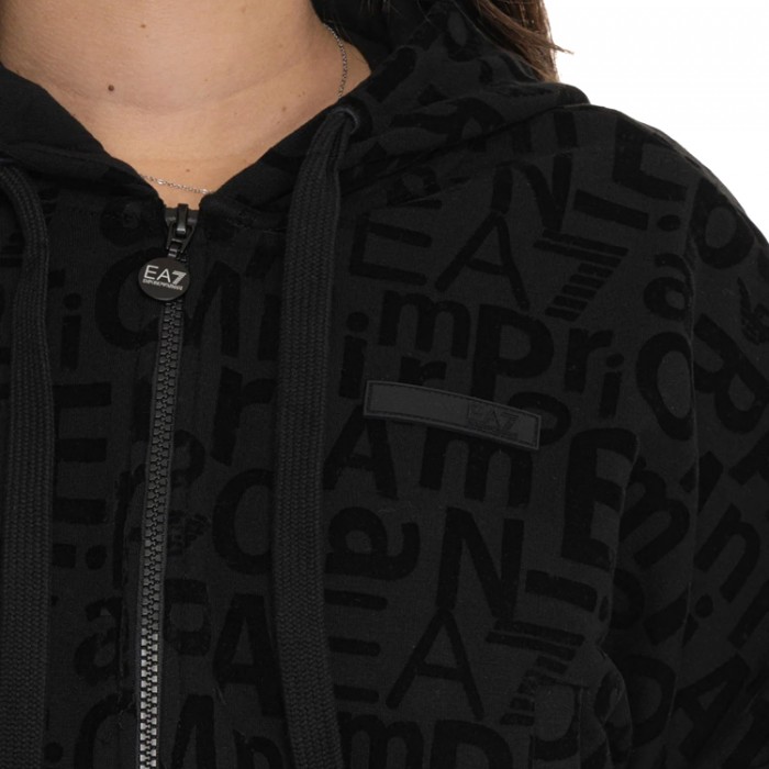 Толстовка EA7 EMPORIO ARMANI SWEATSHIRT HOOD W 7W000007-AF10195-UC001 - 5