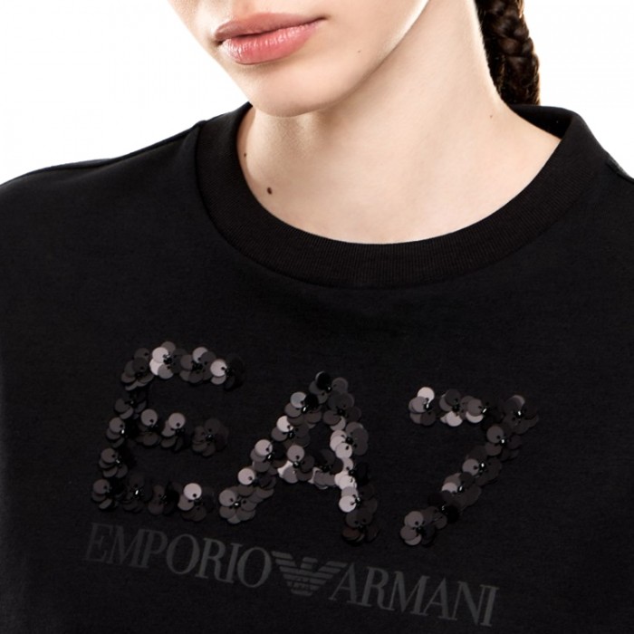Tricou EA7 EMPORIO ARMANI TRAIN LOGO SERIES W TEE CRYSTA 7W000540-AF12957-UC001 - 3 Tricou EA7 EMPORIO ARMANI TRAIN LOGO SERIES W TEE CRYSTA 7W000540-AF12957-UC001 - 3
