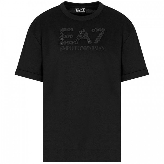 Tricou EA7 EMPORIO ARMANI TRAIN LOGO SERIES W TEE CRYSTA 7W000540-AF12957-UC001 - 5 Tricou EA7 EMPORIO ARMANI TRAIN LOGO SERIES W TEE CRYSTA 7W000540-AF12957-UC001 - 5