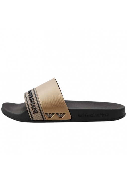 Шлепанцы EA7 EMPORIO ARMANI WATER SPORTS TAPE SLIDE U TEXT