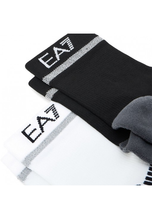 Носки EA7 EMPORIO ARMANI SOCKS RUNNING CRUSHER BI-PACK