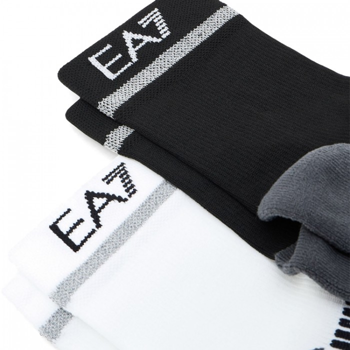 Носки EA7 EMPORIO ARMANI SOCKS RUNNING CRUSHER BI-PACK 7X000325-AF18564-MC001 - 2 Носки EA7 EMPORIO ARMANI SOCKS RUNNING CRUSHER BI-PACK 7X000325-AF18564-MC001 - 2