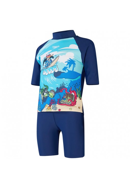 Costum de baie Speedo LTS JAM RASH TOP SET IM