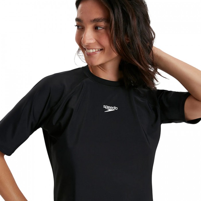 Футболка Speedo SS TEE SUNT AF BLACK                     8-134880001 - изображение №5