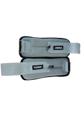Bratari cu greutati 2x1 kg (pereche) YORK Soft ankle/wrist weights