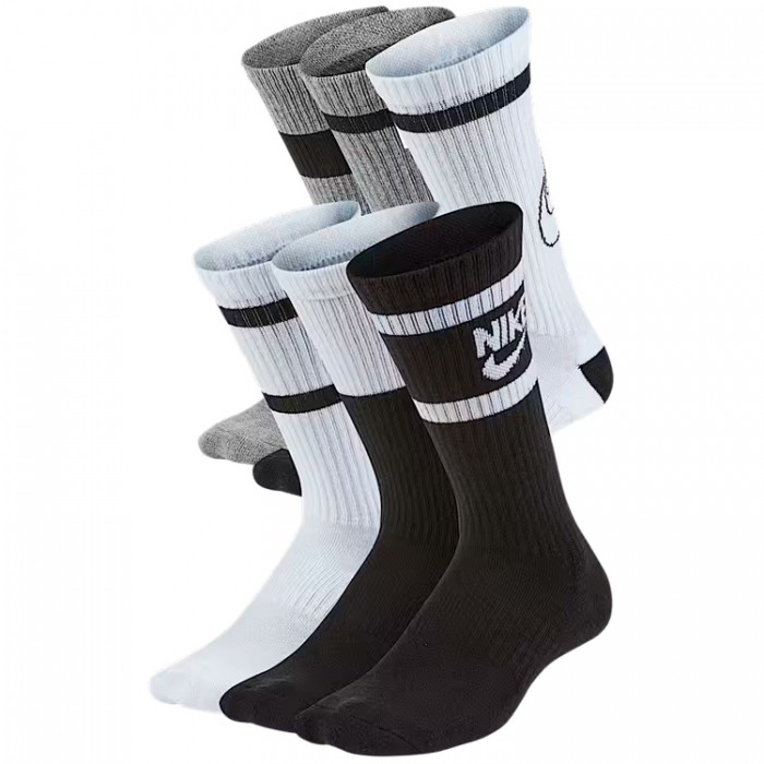 Носки Nike Y NK EVERYDAY CUSH CREW 6PR CK7302-901