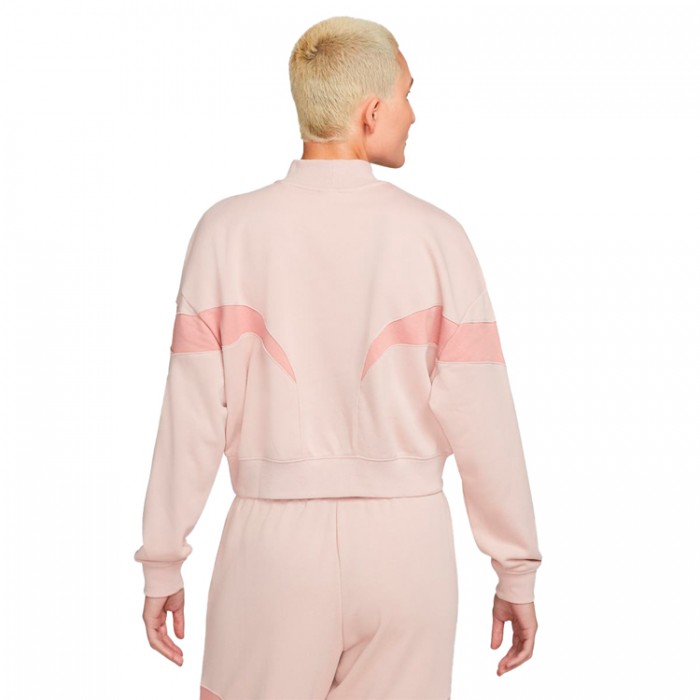 Толстовка Nike W NSW AIR FLC MOCK LS TOP DD5433-601 - 2