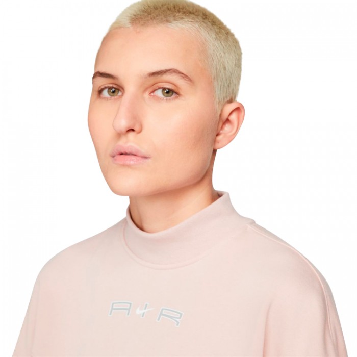 Толстовка Nike W NSW AIR FLC MOCK LS TOP DD5433-601 - 3