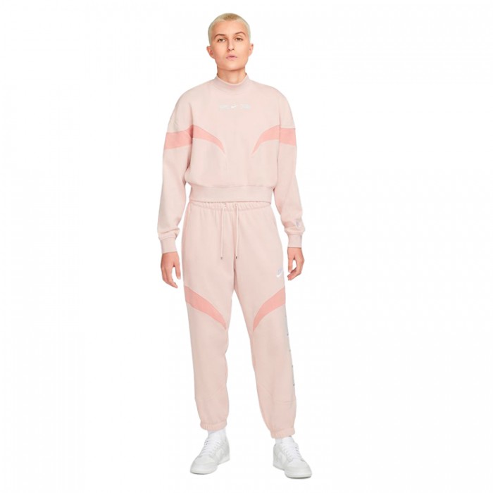 Толстовка Nike W NSW AIR FLC MOCK LS TOP DD5433-601 - 4