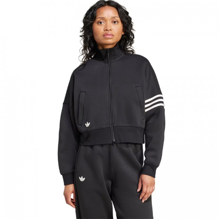 Толстовка Adidas NEUCL TRACKTOP IW5601 - изображение №3