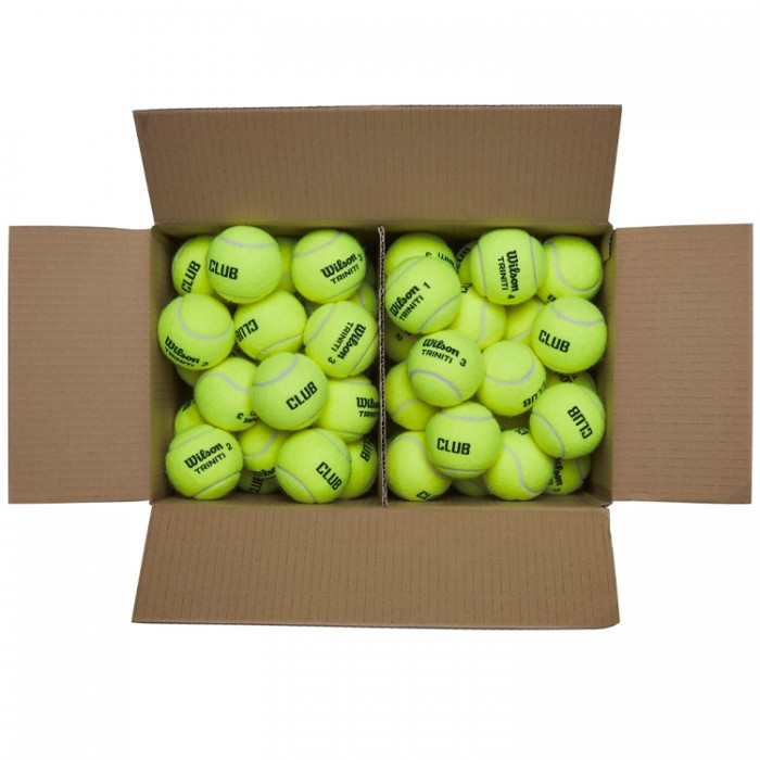 Set mingi pentru tenis 72 buc Wilson TRINITI CLUB TBALL 72 BALL BOX WR8201501001 - 2