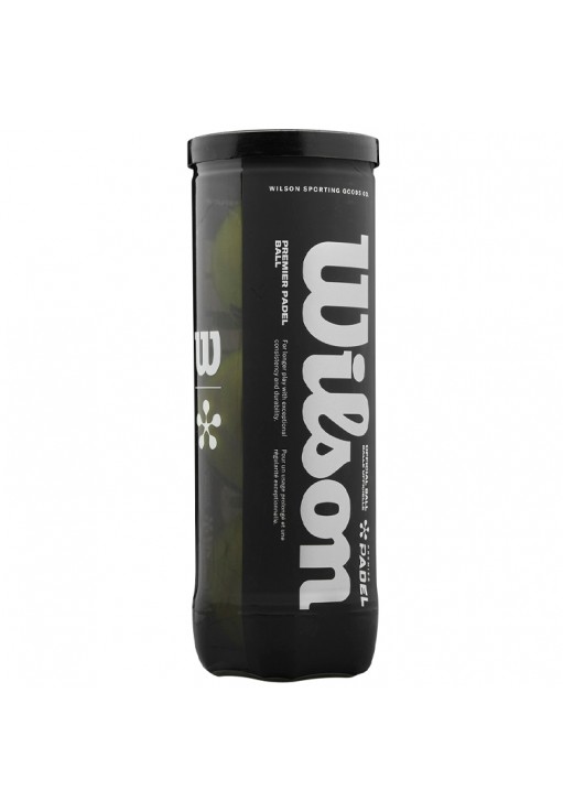 Набор мячей для падел-тенниса 3 шт Wilson PREMIER PADEL 3 BALL CAN