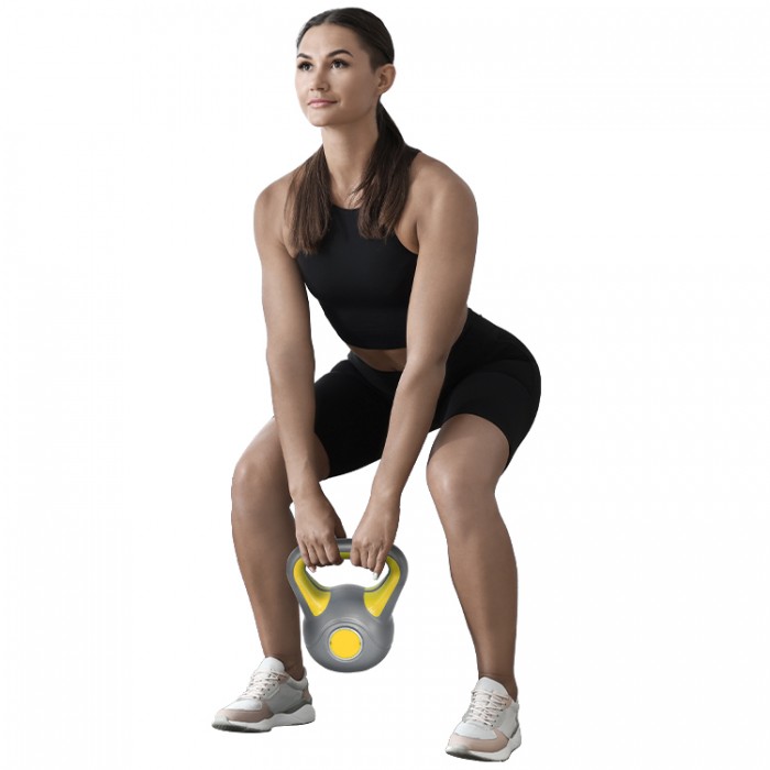 Гиря 4 кг YORK Vinyl Kettlebell 10002 - 3