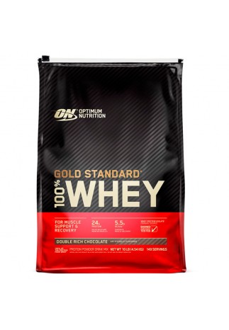 Сывороточный протеин Optimum Nutrition ON 100% WHEY GOLD DBL RICH CHOCO 10LB