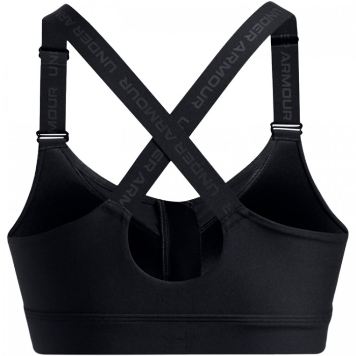 Bra sportive Under Armour UA Infinity High Zip 2.0 Bra 1384118-002 - imagine №4