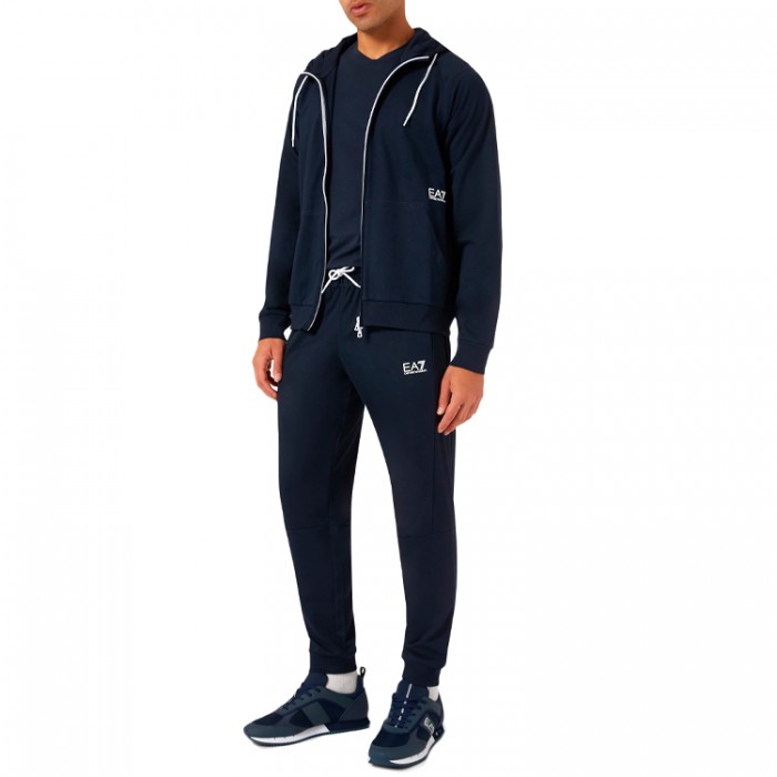 Hanorac EA7 EMPORIO ARMANI TRAIN CORE ID M HOODIE FZ LIGH 7M000203-AF12681-UB102 - 4