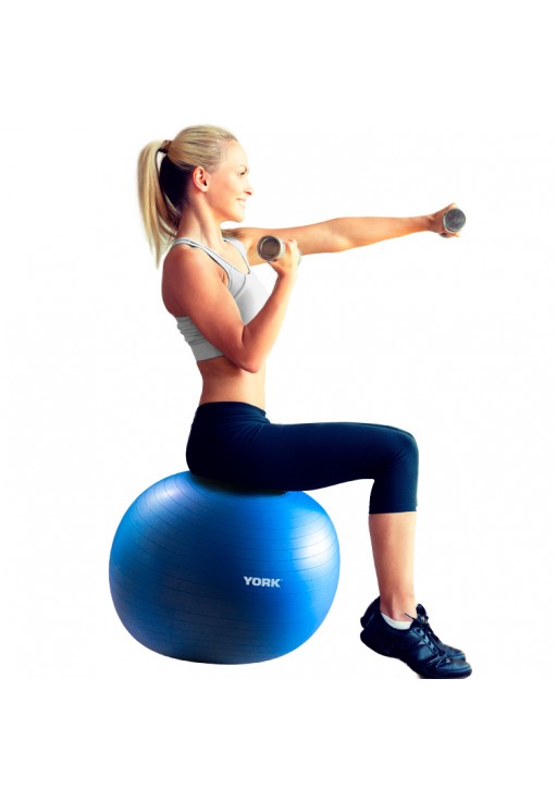 Мяч для фитнеса с насосом YORK Gym Ball