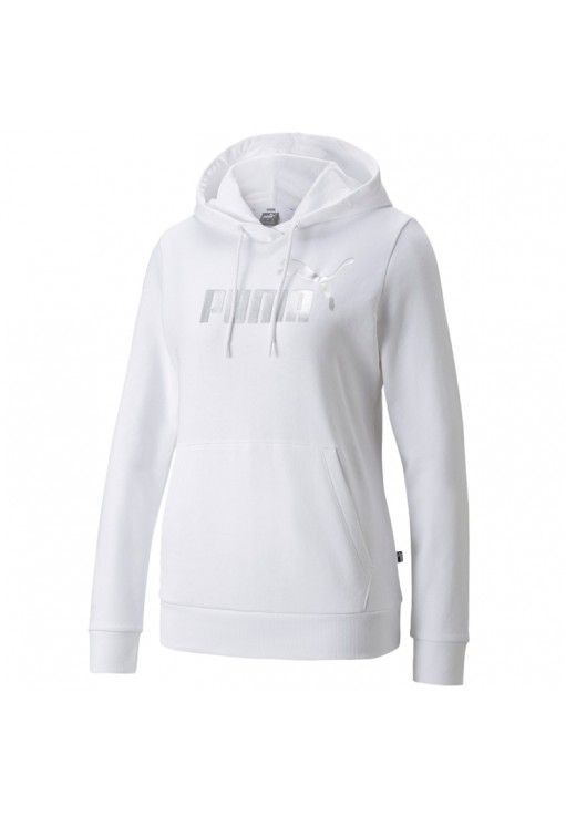 Толстовка Puma ESS+ Metallic Logo Hoodie TR