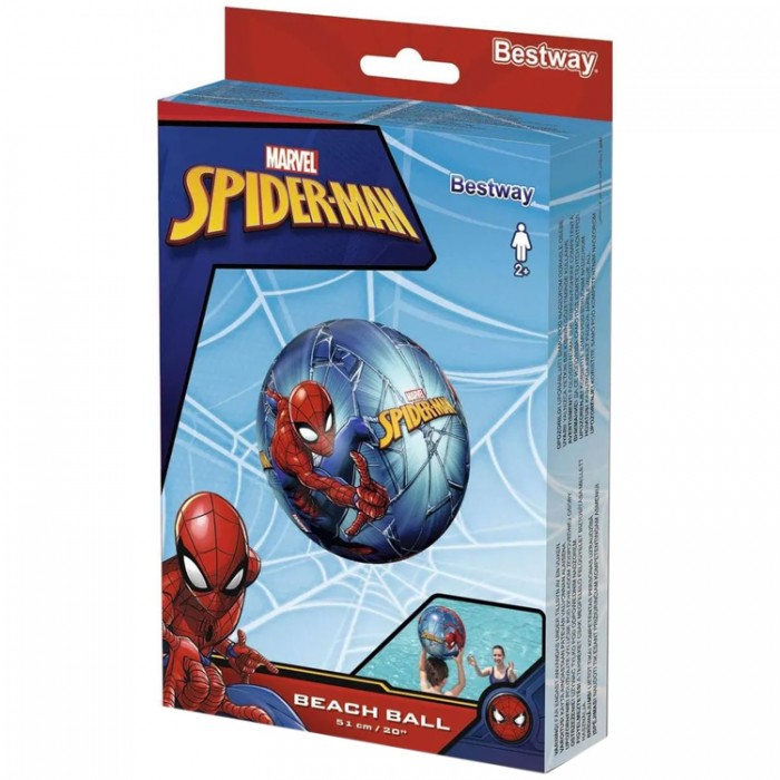 Мяч надувной Bestway Spider Man 98002 - изображение №3