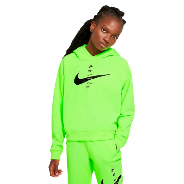 Толстовка Nike W NSW SWSH HOODIE FLC BB CU5676-702