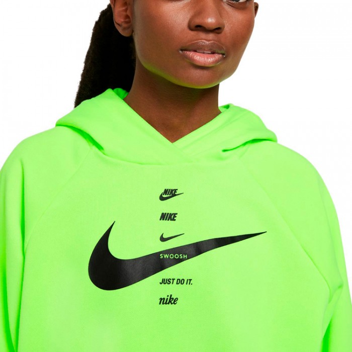 Толстовка Nike W NSW SWSH HOODIE FLC BB CU5676-702 - 3