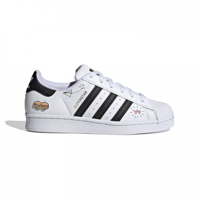 Incaltaminte Sport Adidas SUPERSTAR J FX5202 - imagine №8