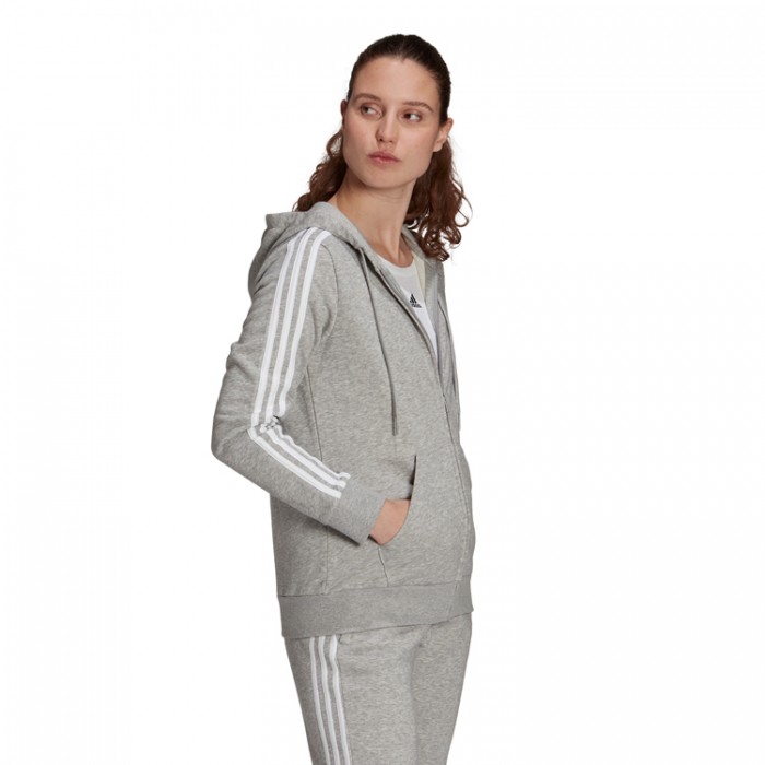 Толстовка Adidas W 3S FT FZ HD GL0802 - 3