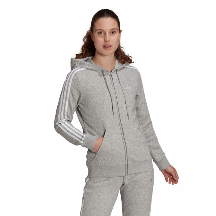 Толстовка Adidas W 3S FT FZ HD GL0802 - 7
