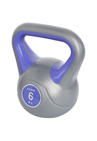 Гиря 6 кг YORK Vinyl Kettlebell