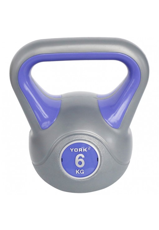 Гиря 6 кг YORK Vinyl Kettlebell