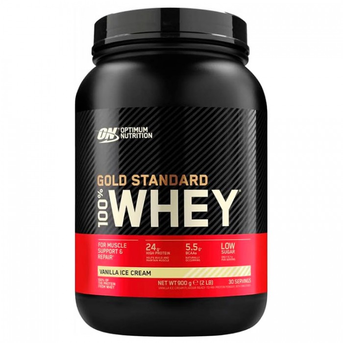 Proteine din zer Optimum Nutrition ON 100% WHEY GOLD VAN ICE CREAM 2LB 1063403