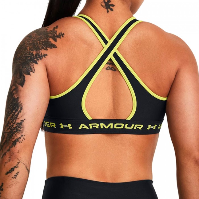 Спортивное бра Under Armour CROSSBACK MID BRA 1361034-003 - изображение №2