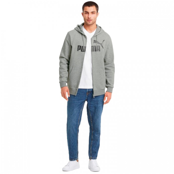 Hanorac Puma ESS Big Logo FZ Hoodie FL 58669803 - 5