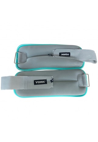 Bratari cu greutati 2x2 kg (pereche) YORK Soft ankle/wrist weights