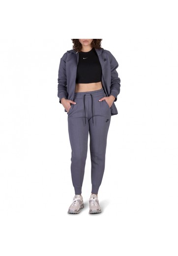 Pantaloni Nike W NSW TCH FLC MR JGGR
