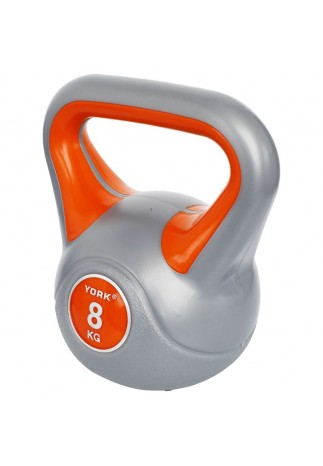 Greutate 8 kg YORK Vinyl Kettlebell