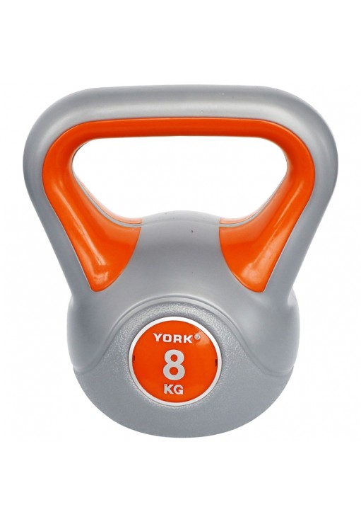 Greutate 8 kg YORK Vinyl Kettlebell