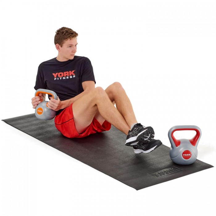 Гиря 8 кг YORK Vinyl Kettlebell 10004 - 3