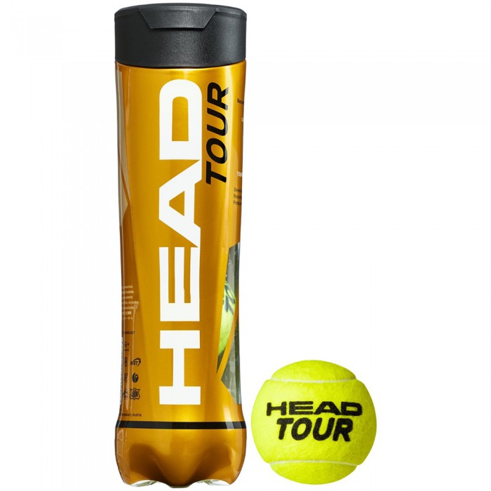 Набор мячей для тенниса 4 шт HEAD TOUR 556679