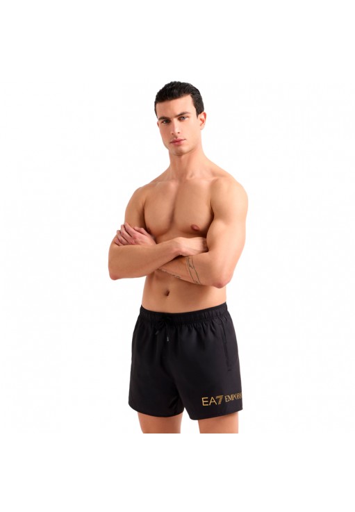 Sorti pentru inot EA7 EMPORIO ARMANI WATER SPORT BW M EXTENDED LOGO