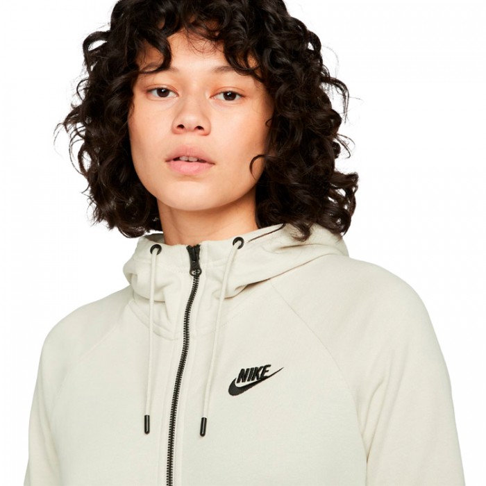 Толстовка Nike W NSW ESSNTL FLC FZ HOODIE DX2317-104 - 3