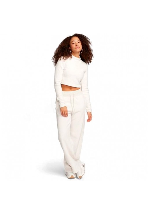 Толстовка Nike W NSW PHNX PLSH LS CROP TOP