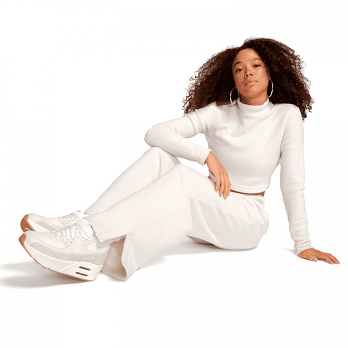 Pantaloni Nike W NSW PHNX PLSH HR PANT WIDE FN3622-104 - 4