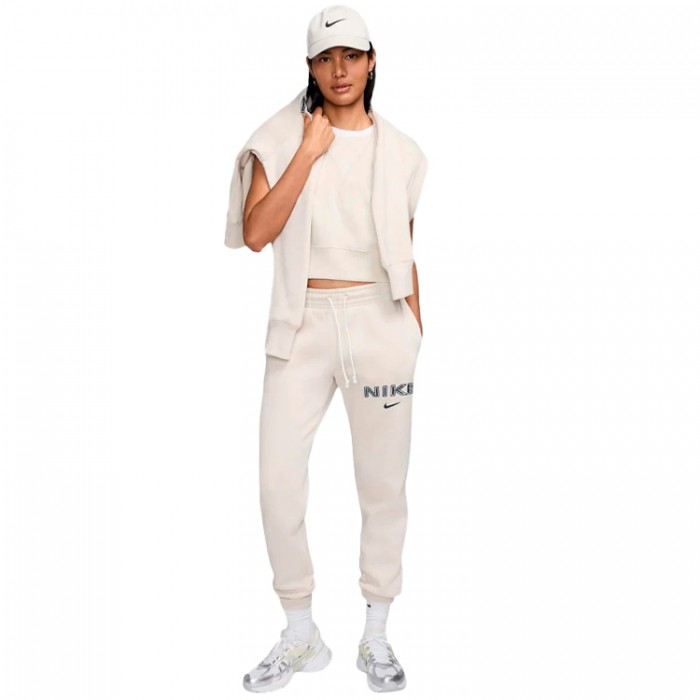 Pantaloni Nike W NSW PHNX FLC MR STD LOGO PNT HM9757-104 - 3