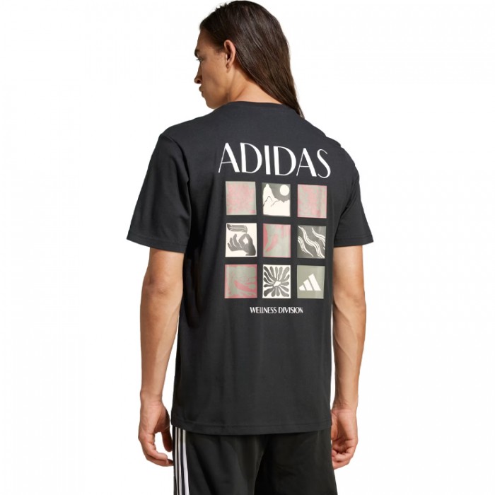 Tricou Adidas M WELLNESS SS T JI6304 - imagine №3