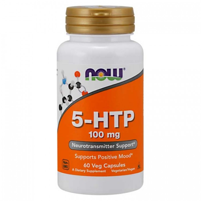 Витамины Now Foods 5-HTP 100mg 60 VCAPS NF105