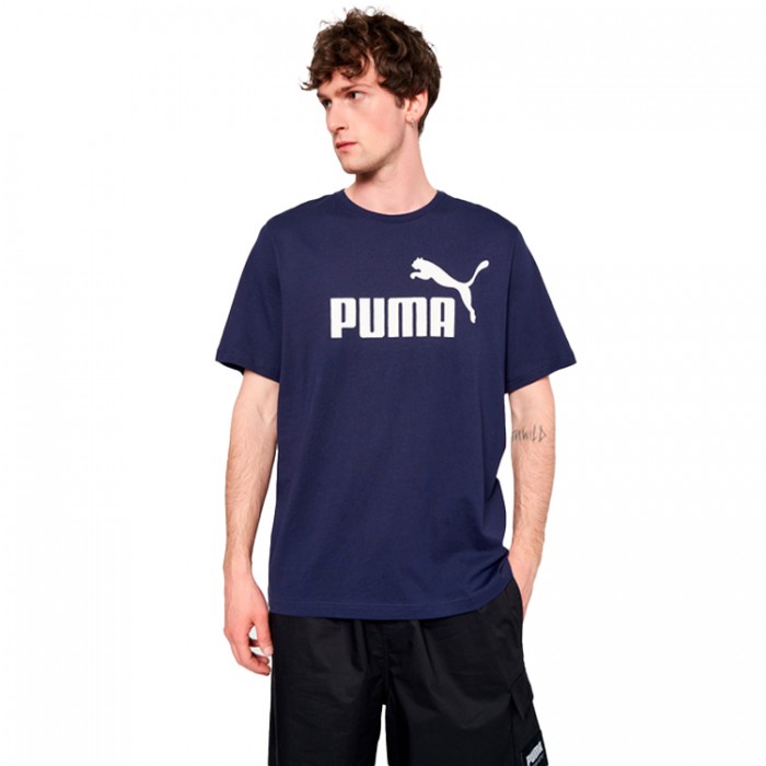 Футболка Puma ESS Logo Tee 58666606 - изображение №3